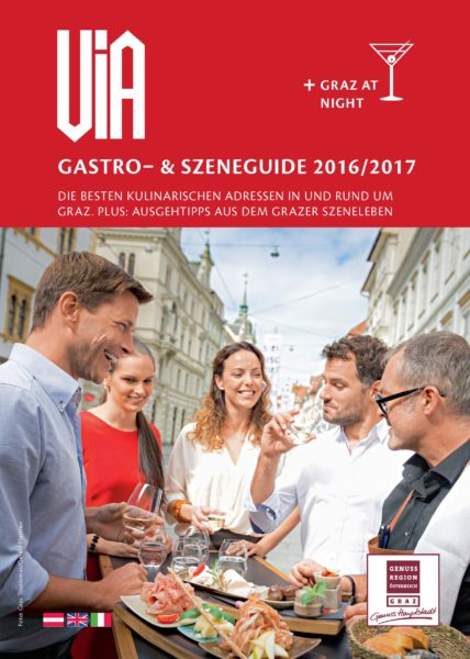 Cover VIA GastroGuide Graz 20016-17