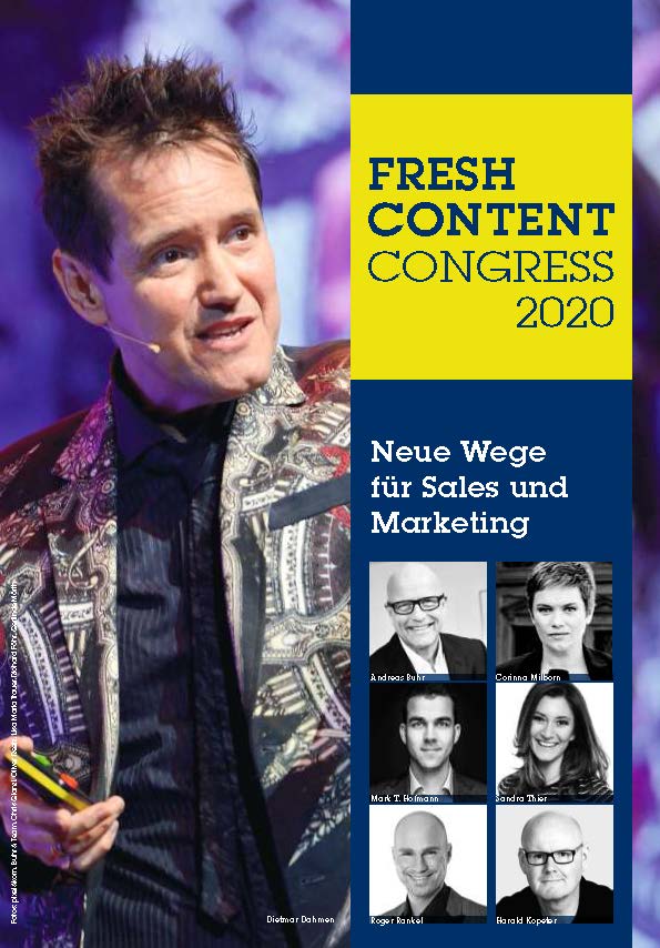 Cover Magazin FRESH CONTENT Congress 2020