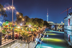 Berlin Strandbar an der Spree